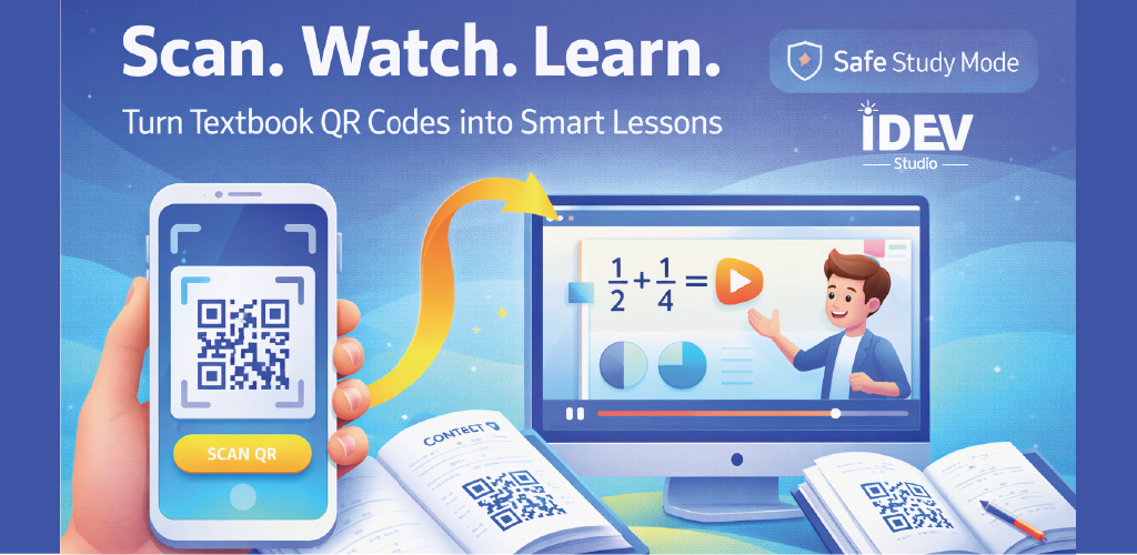 Smart Study QR App Interface
